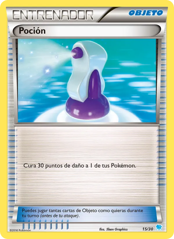 Poción Kit de Entrenador XY (Suicune) 15/30