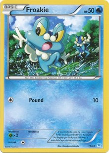 Froakie XY trainer Kit (Suicune) 23/30