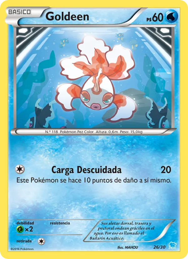 Goldeen Kit de Entrenador XY (Suicune) 26/30