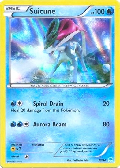 Suicune XY Kit du dresseur (Suicune) 30/30