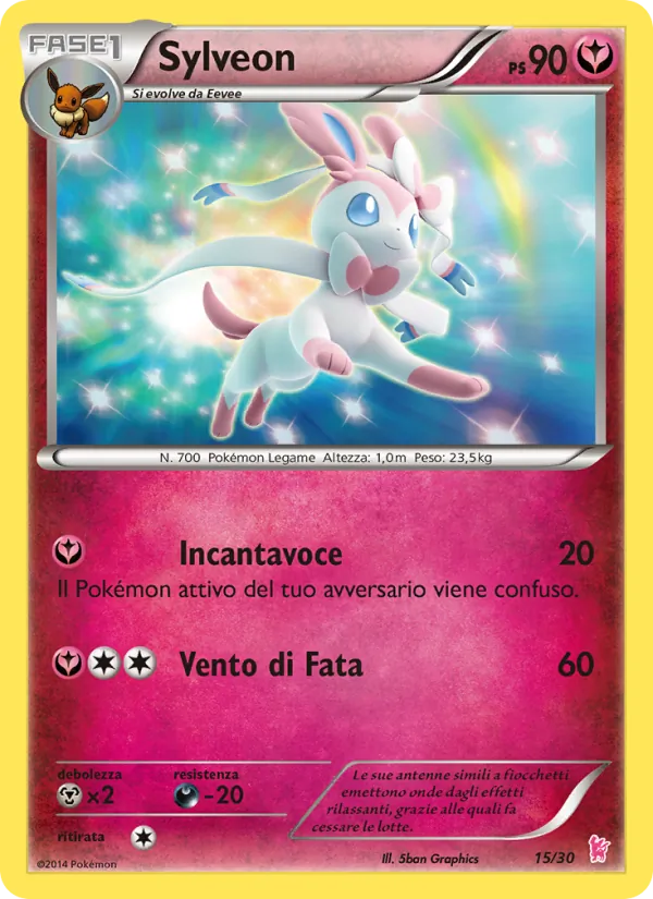 Sylveon XY trainer Kit (Sylveon) 15/30