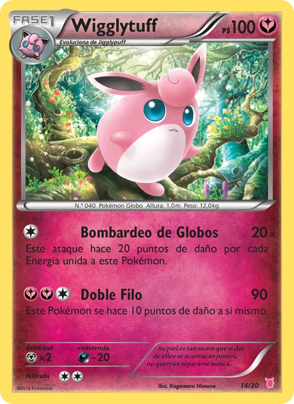 Wigglytuff Kit de Entrenador XY (Wigglytuff) 14/30