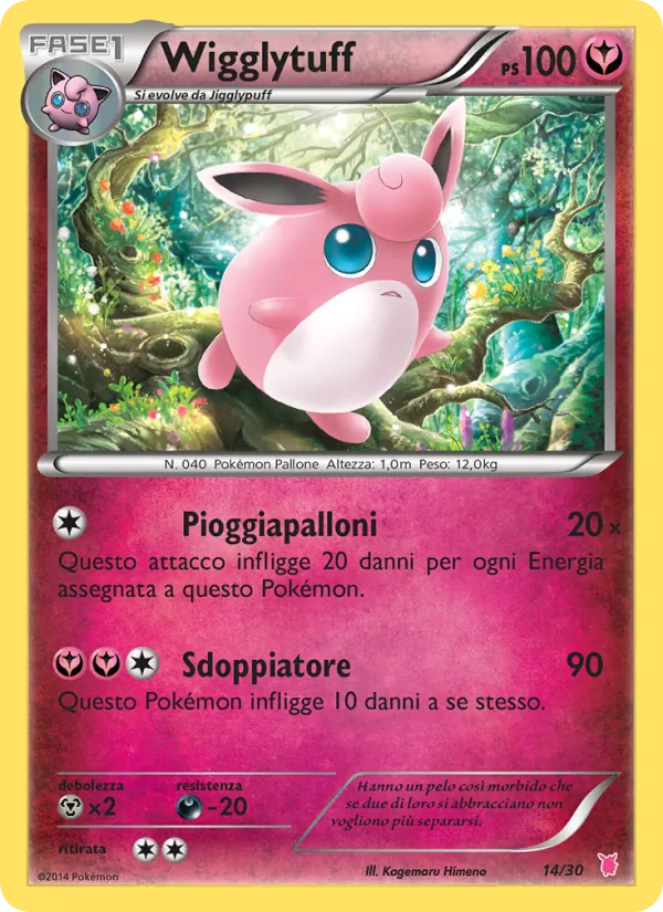 Wigglytuff XY trainer Kit (Wigglytuff) 14/30