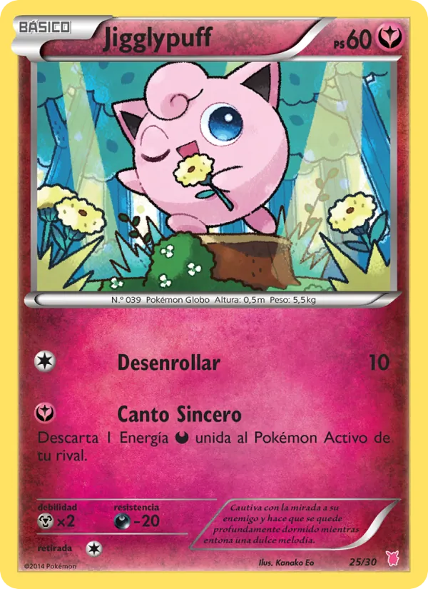 Jigglypuff Kit de Entrenador XY (Wigglytuff) 25/30