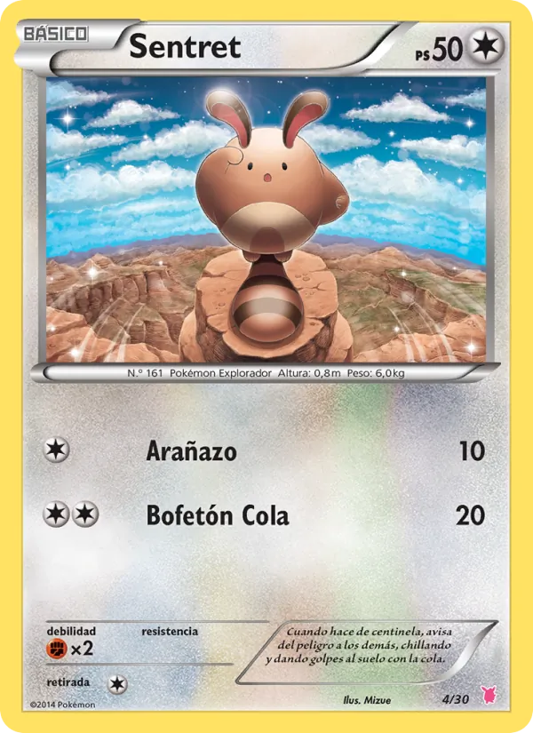 Sentret Kit de Entrenador XY (Wigglytuff) 4/30