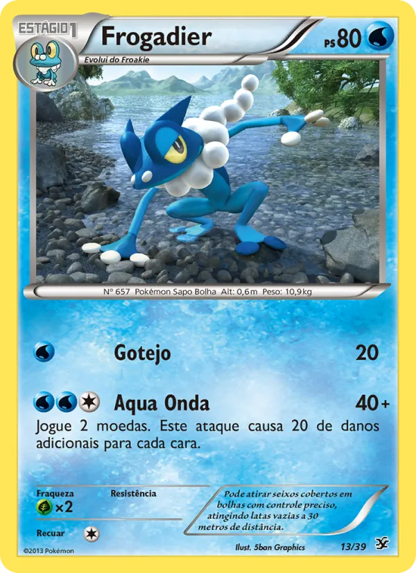 Frogadier Conjunto para Iniciantes Kalos 13/39