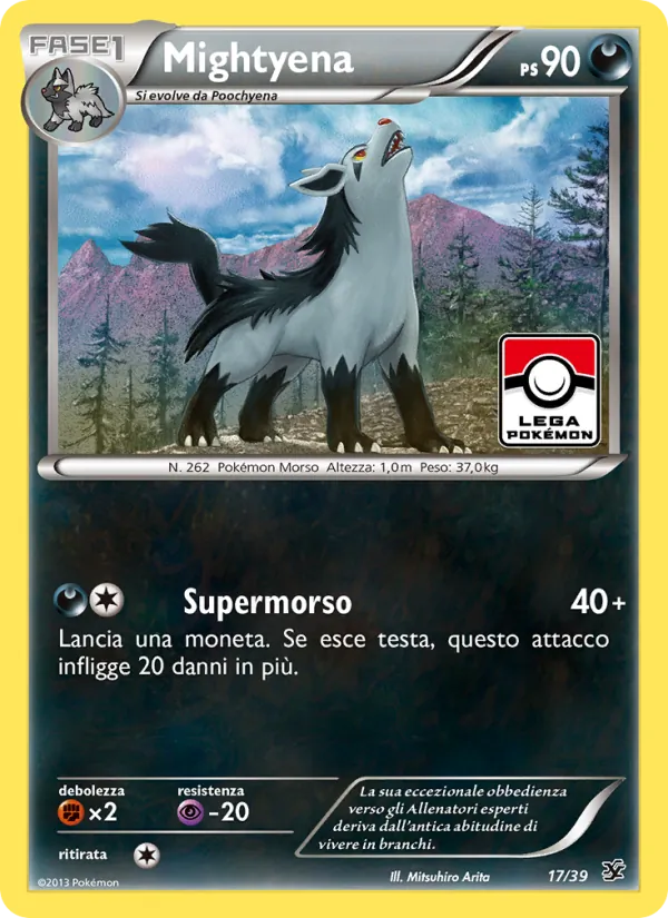 Mightyena Benvenuti a Kalos 17/39