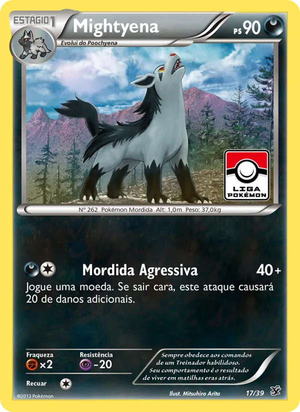 Mightyena Conjunto para Iniciantes Kalos 17/39