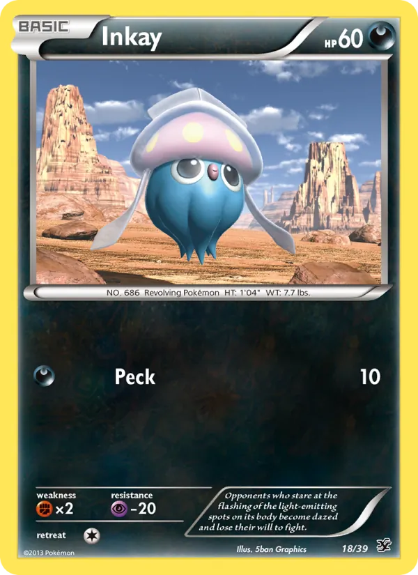 Inkay Kalos Starter Set 18/39