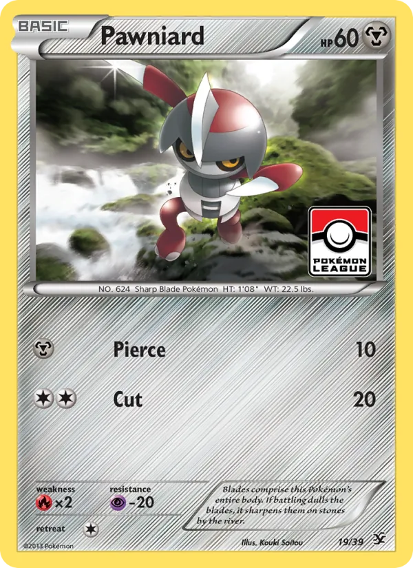 Pawniard Kalos Starter Set 19/39