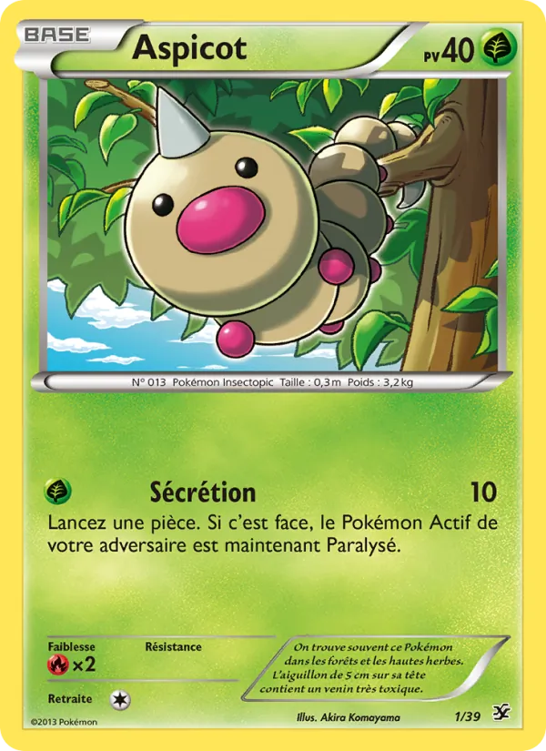 Aspicot Bienvenue à Kalos 1/39