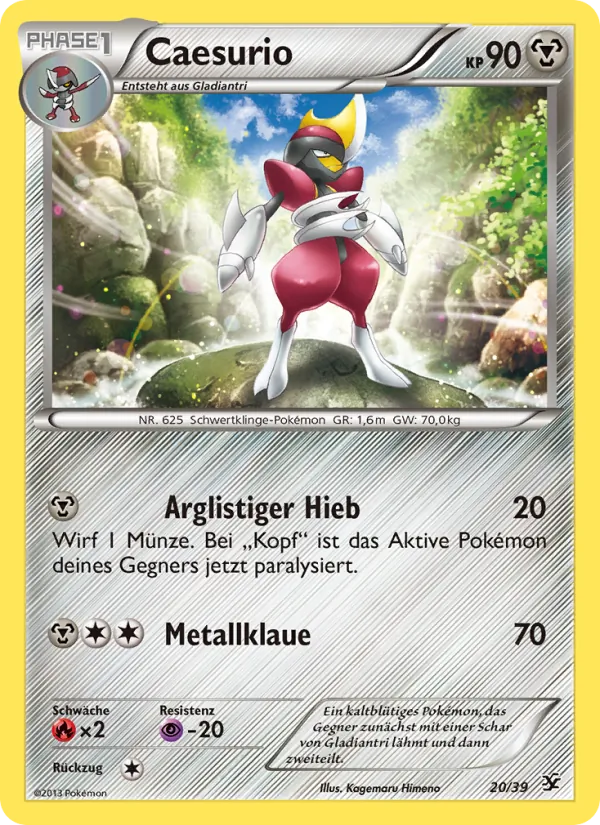 Caesurio Willkommen in Kalos 20/39