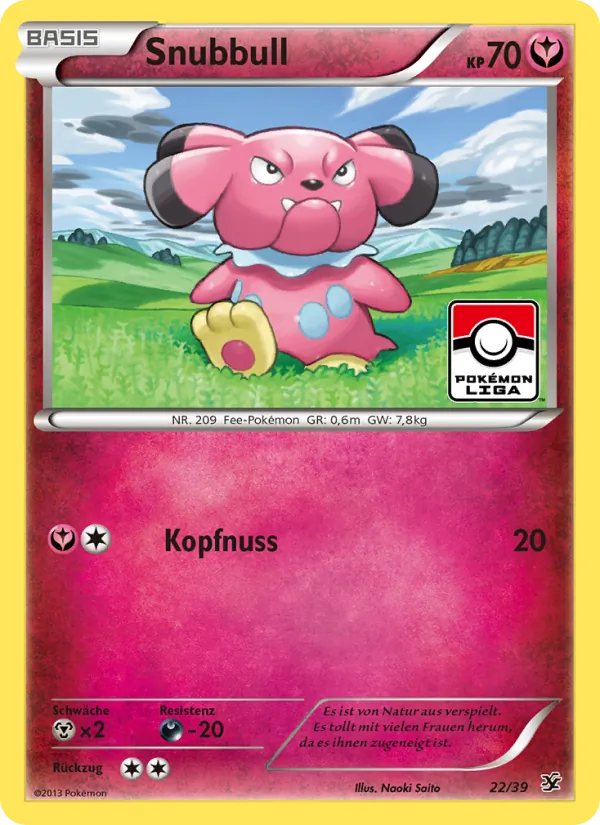 Snubbull Willkommen in Kalos 22/39