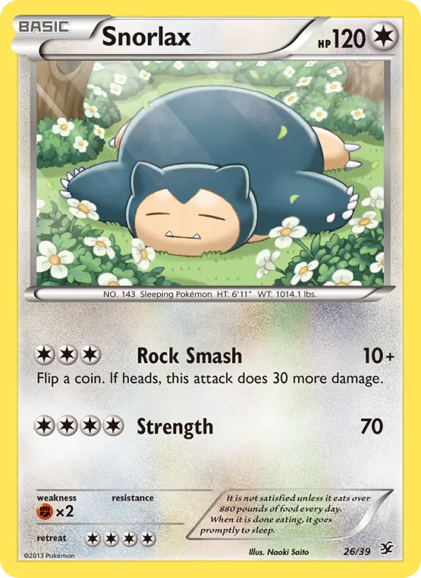 Snorlax Kalos Starter Set 26/39