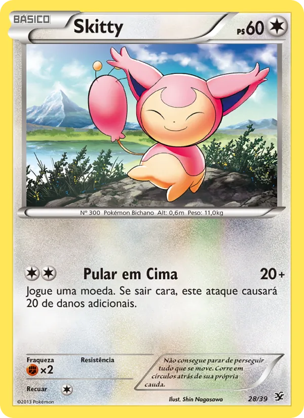 Skitty Conjunto para Iniciantes Kalos 28/39