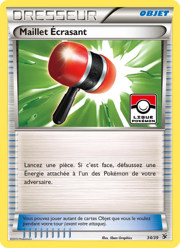 Maillet Écrasant Bienvenue à Kalos 34/39