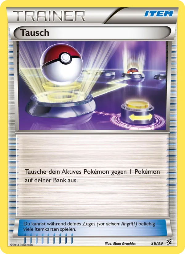 Tausch Willkommen in Kalos 38/39
