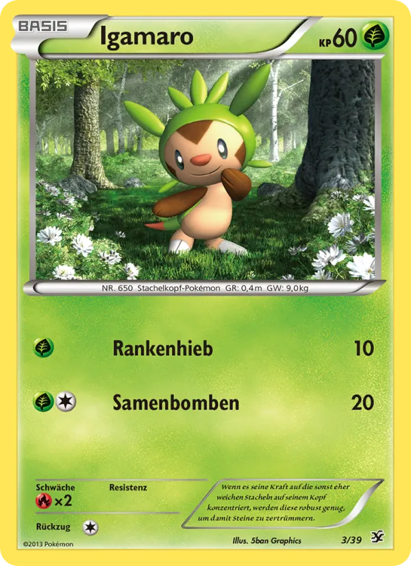 Igamaro Willkommen in Kalos 3/39
