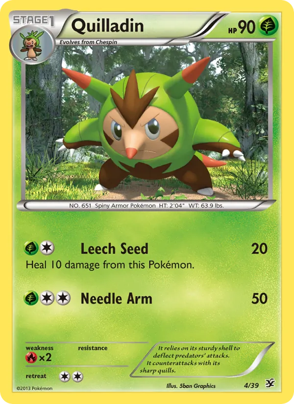 Quilladin Kalos Starter Set 4/39