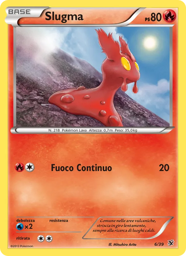 Slugma Benvenuti a Kalos 6/39