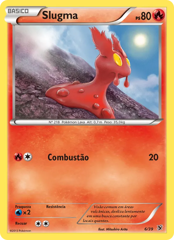 Slugma Conjunto para Iniciantes Kalos 6/39