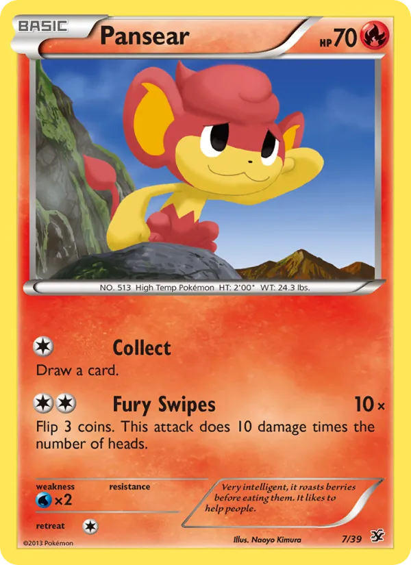 Pansear Kalos Starter Set 7/39