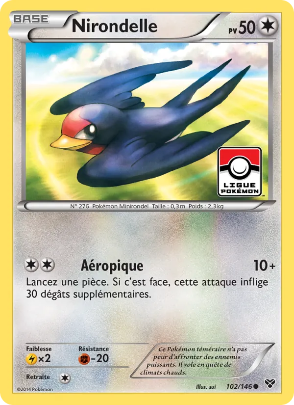 Nirondelle XY 102/146