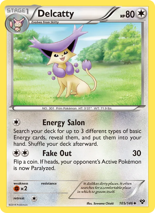 Delcatty XY 105/146