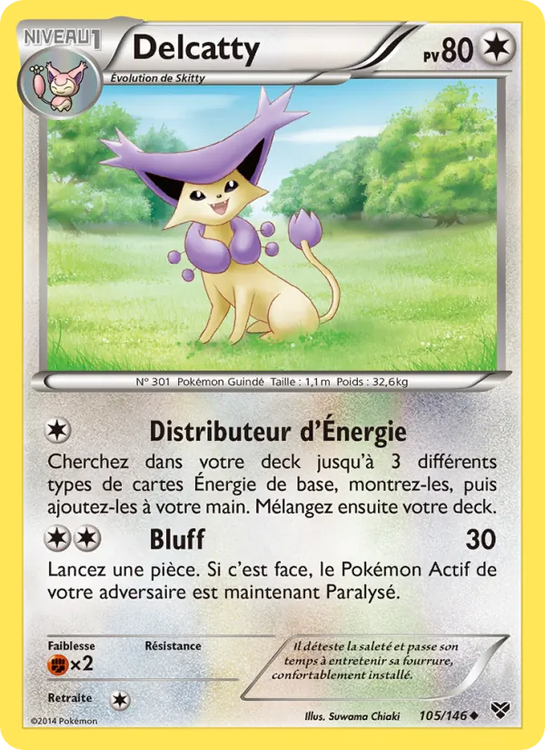 Delcatty XY 105/146