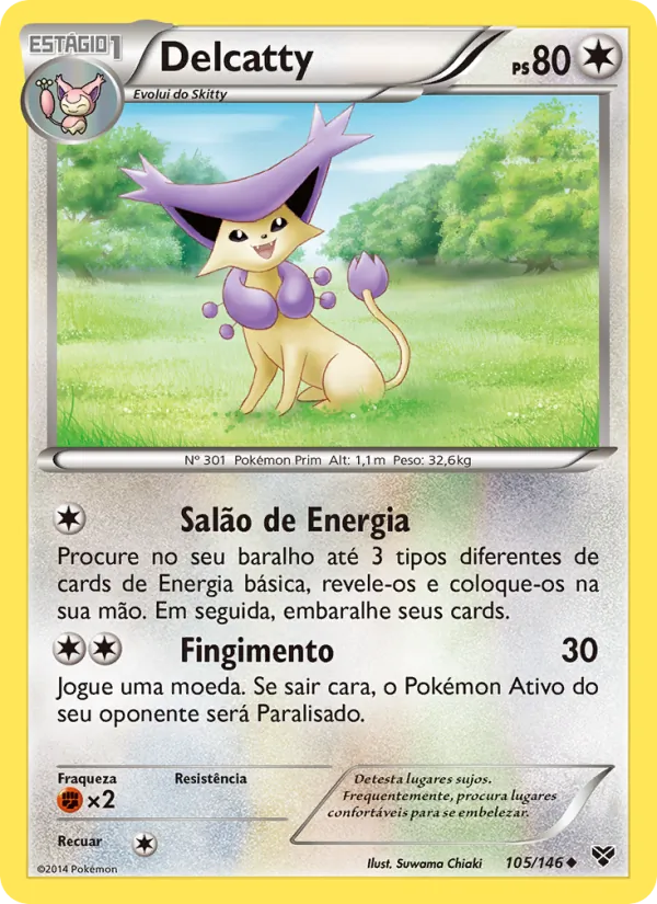 Delcatty XY 105/146