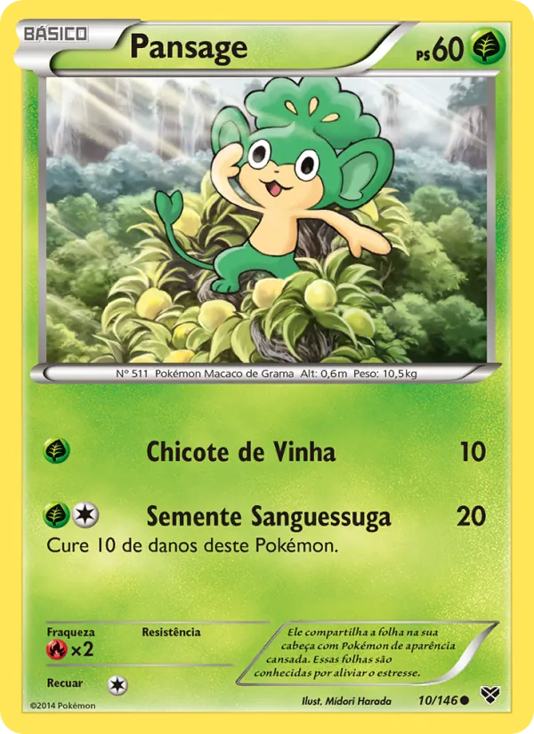 Pansage XY 10/146