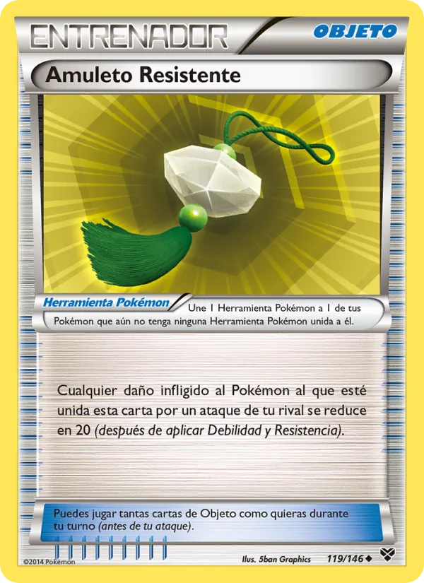 Amuleto Resistente XY 119/146