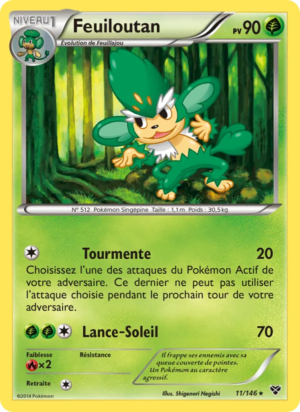 Feuiloutan XY 11/146