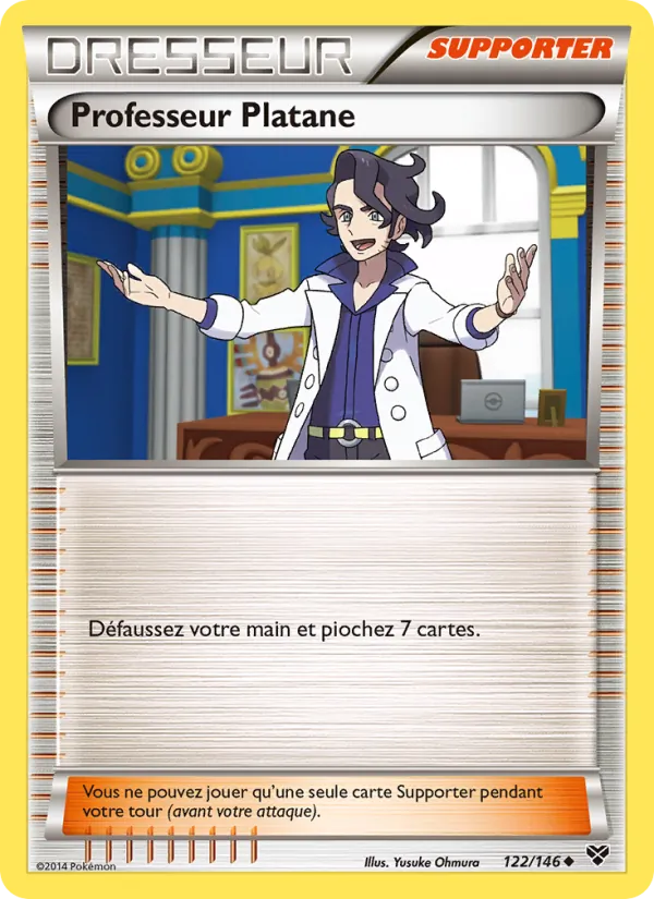 Professeur Platane XY 122/146