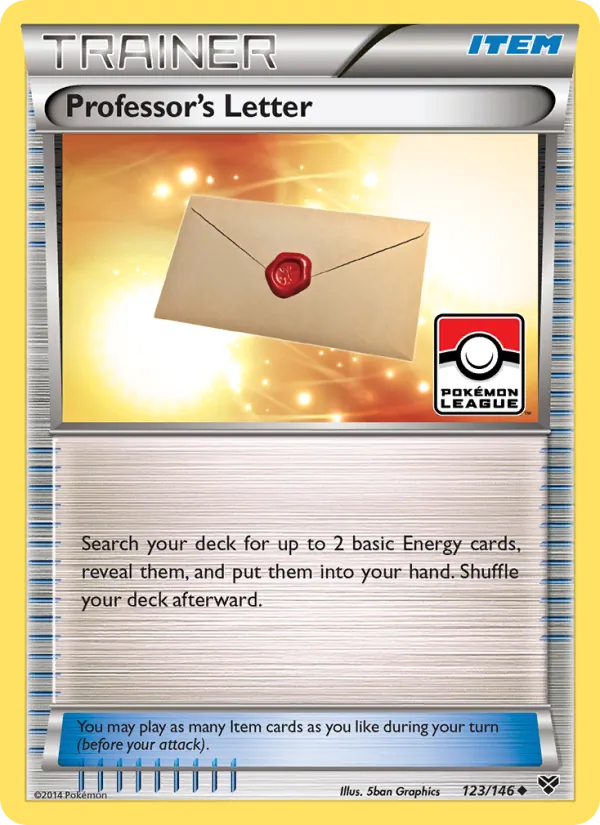 Professor's Letter XY 123/146