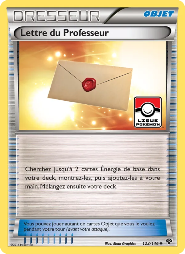 Lettre du Professeur XY 123/146