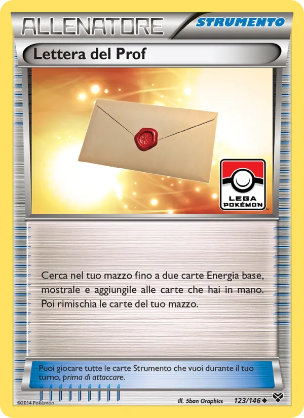 Lettera del Prof XY 123/146