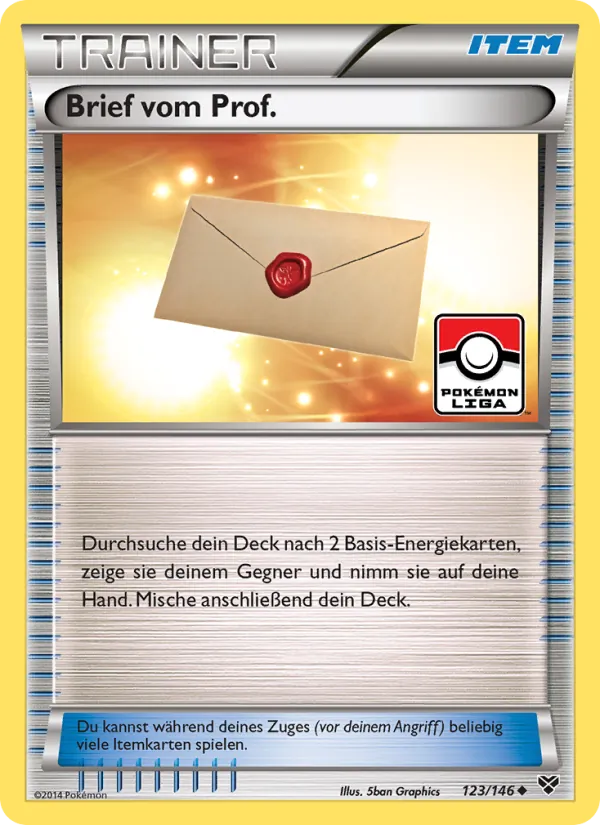 Brief vom Prof. XY 123/146