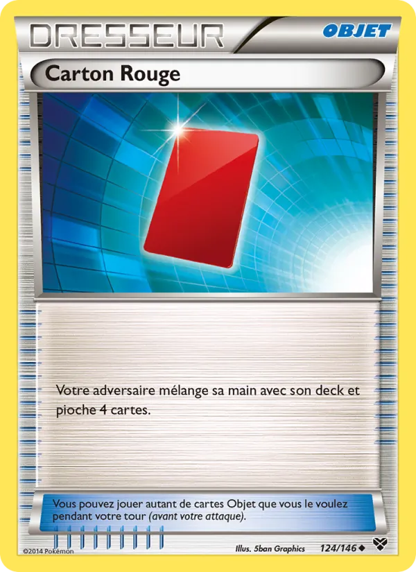 Carton Rouge XY 124/146