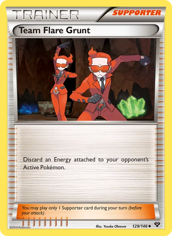 Team Flare Grunt XY 129/146