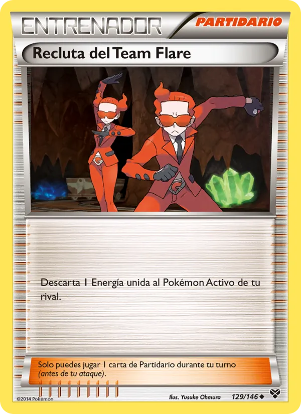 Recluta del Team Flare XY 129/146