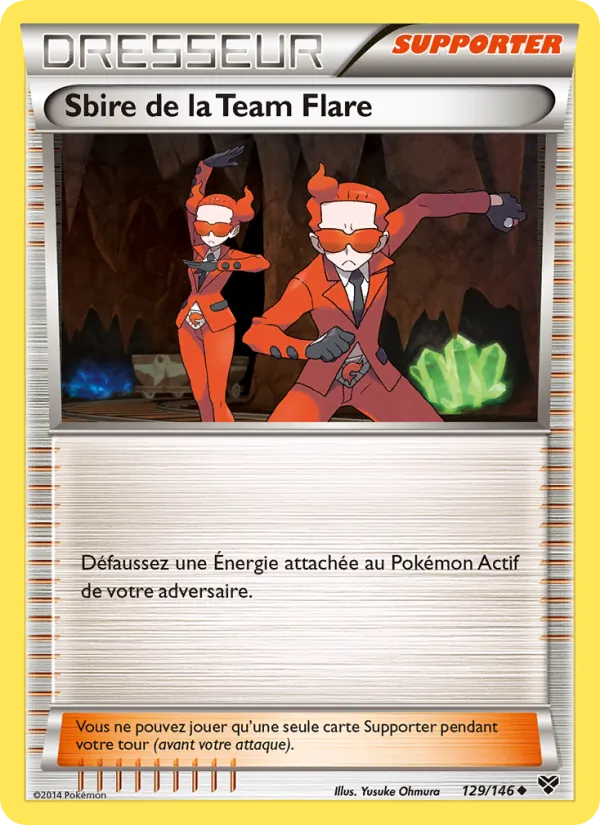 Sbire de la Team Flare XY 129/146