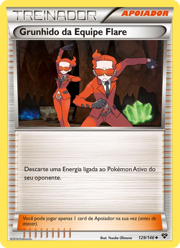 Grunhido da Equipe Flare XY 129/146