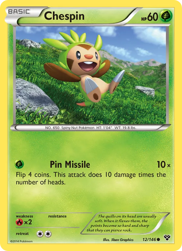 Chespin XY 12/146