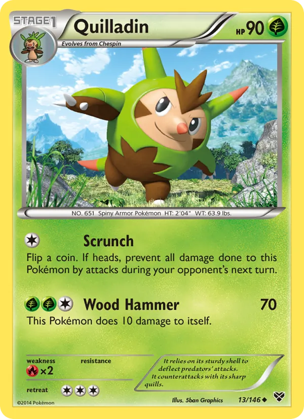 Quilladin XY 13/146