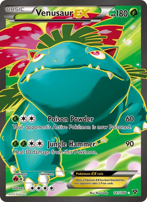 Venusaur EX XY 141/146