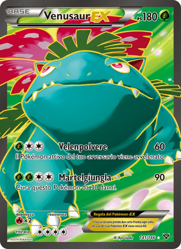 Venusaur EX XY 141/146