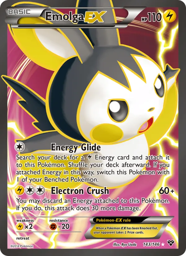 Emolga EX XY 143/146