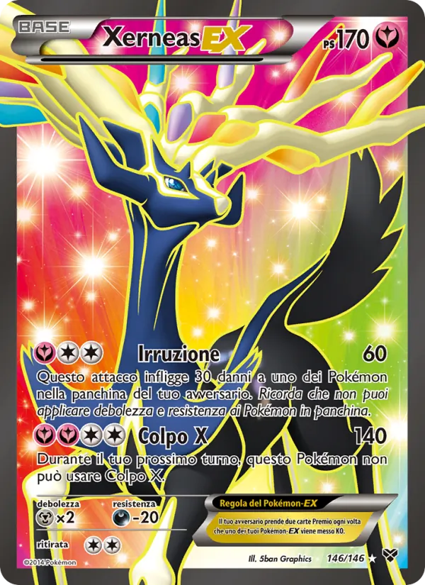 Xerneas EX XY 146/146