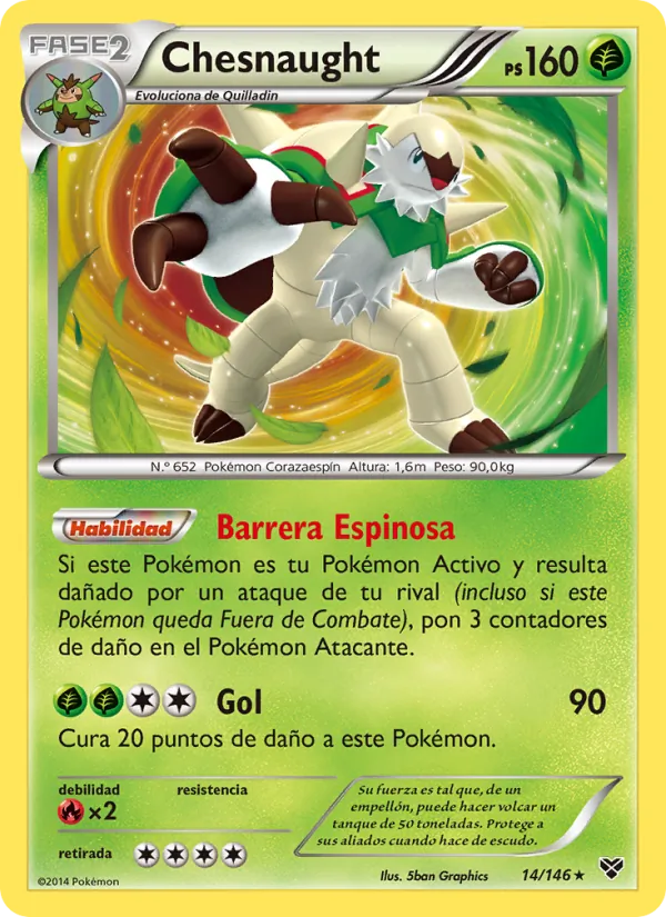 Chesnaught XY 14/146